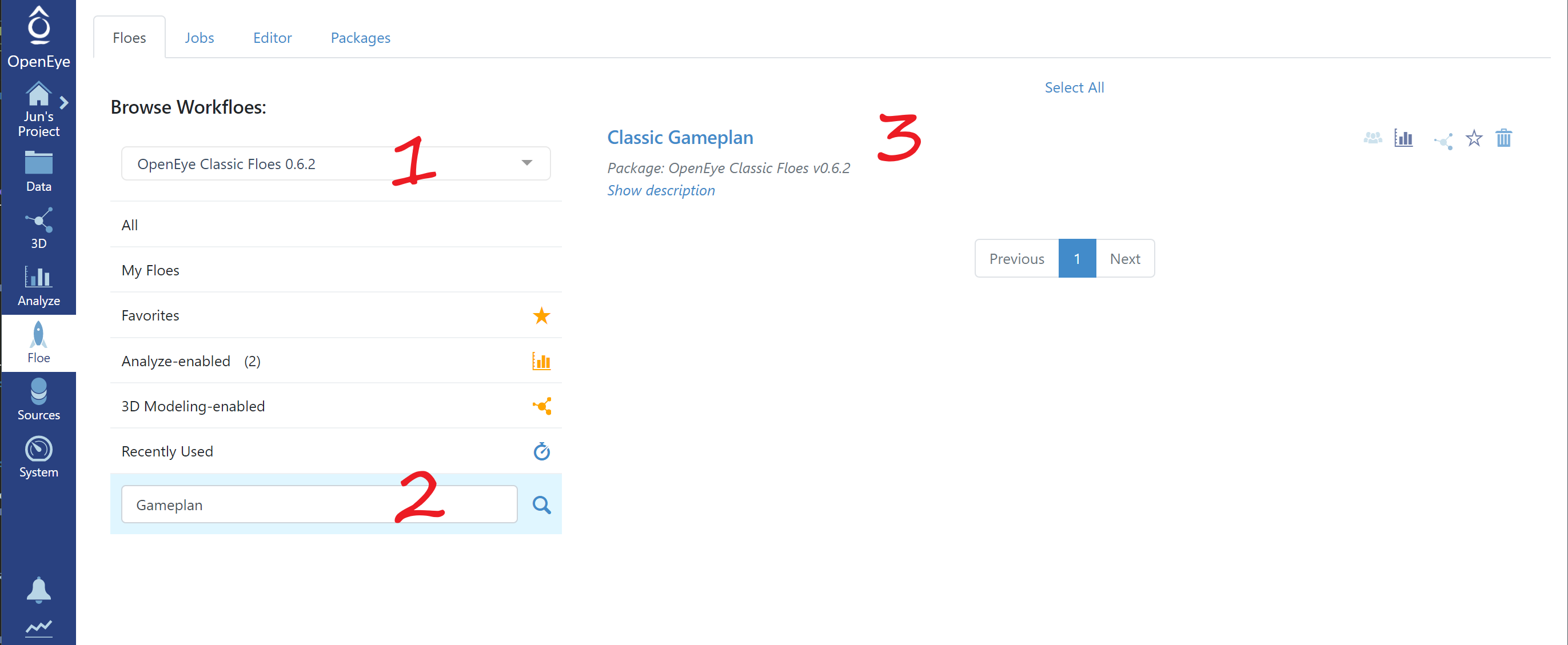 Run Gameplan Floe