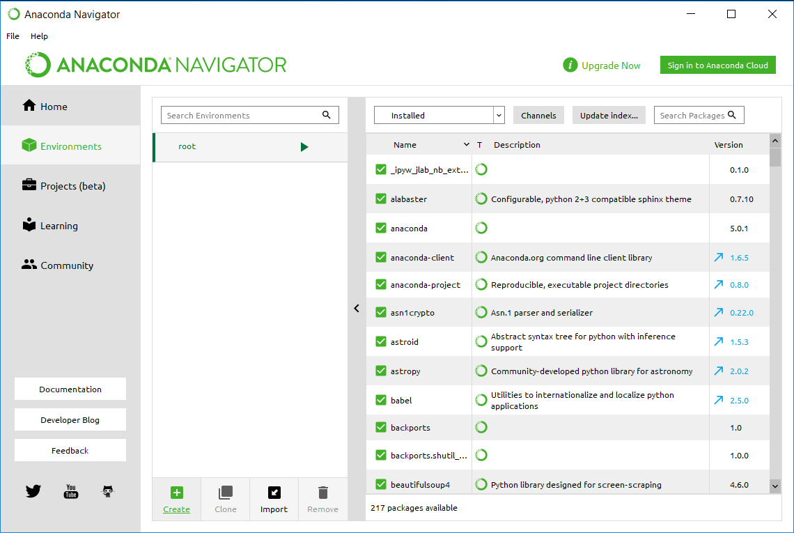 anaconda distribution windows