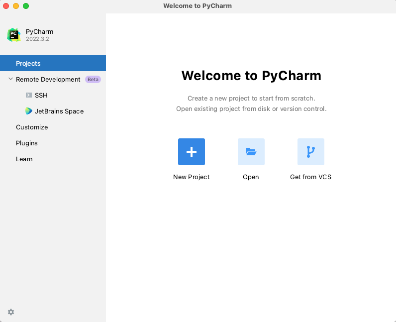 Pycharm python package